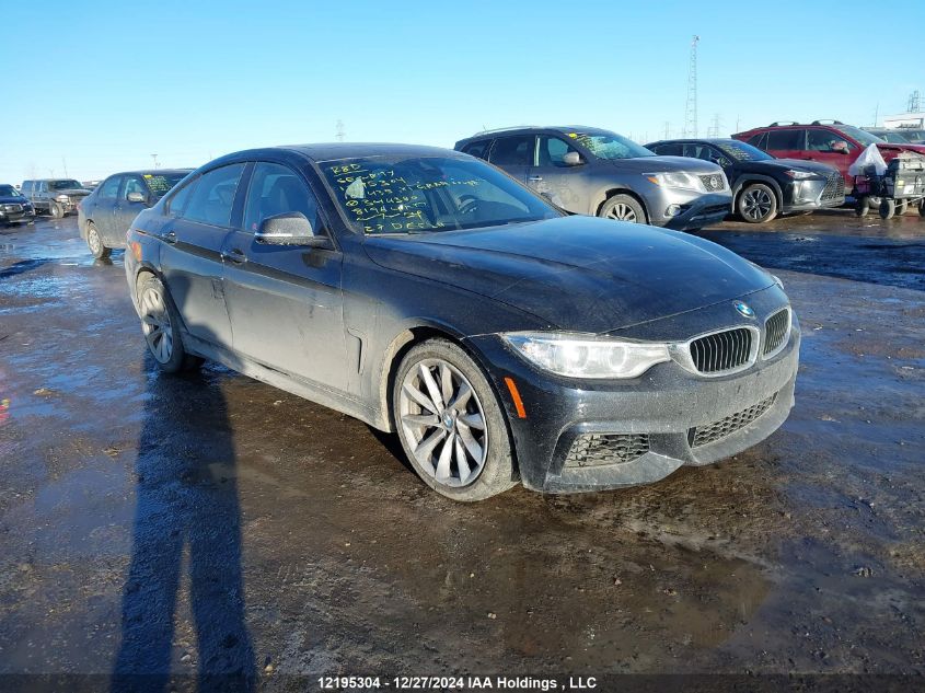 2016 BMW 435 Xi Gran Coupe VIN: WBA4B3C57GG344380 Lot: 12195304