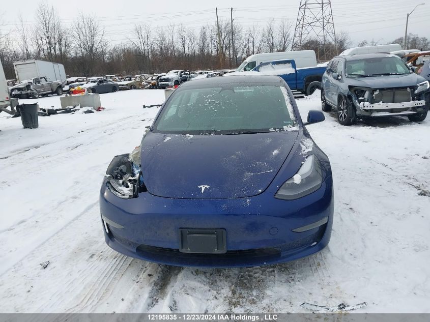 2023 Tesla Model 3 VIN: 5YJ3E1EB2PF389945 Lot: 12195835