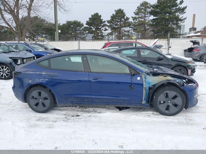 2023 Tesla Model 3 VIN: 5YJ3E1EB2PF389945 Lot: 12195835