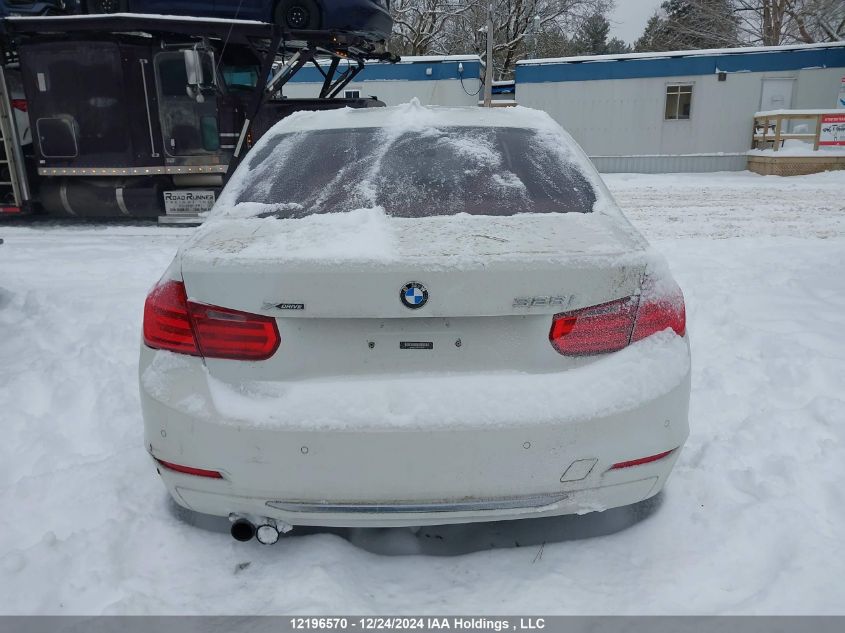 2013 BMW 3 Series VIN: WBA3B3C51DF533216 Lot: 12196570