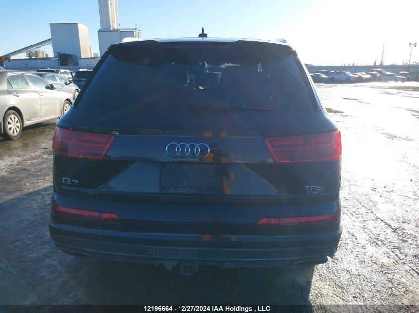 2017 Audi Q7 Technik S-Line VIN: WA1WAAF79HD019923 Lot: 12196664