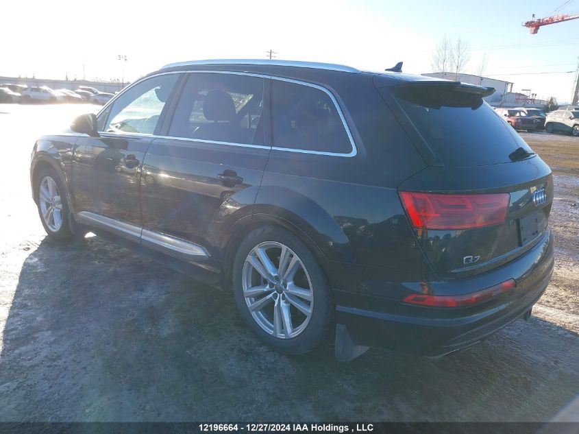 2017 Audi Q7 Technik S-Line VIN: WA1WAAF79HD019923 Lot: 12196664