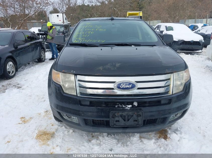 2007 Ford Edge Sel Plus VIN: 2FMDK49CX7BB42196 Lot: 12197538