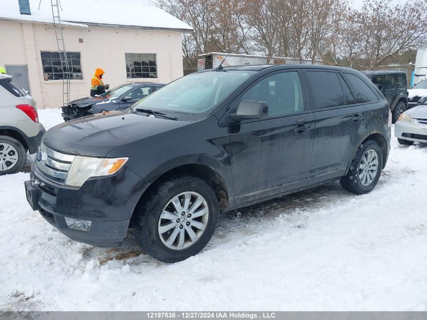 2007 Ford Edge Sel Plus VIN: 2FMDK49CX7BB42196 Lot: 12197538