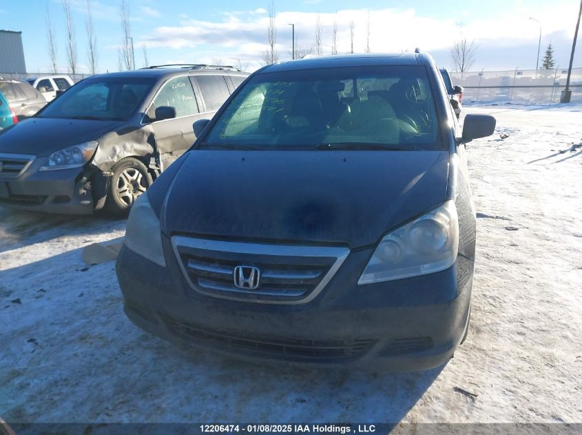 2007 Honda Odyssey Exl VIN: 5FNRL38787B511596 Lot: 12206474