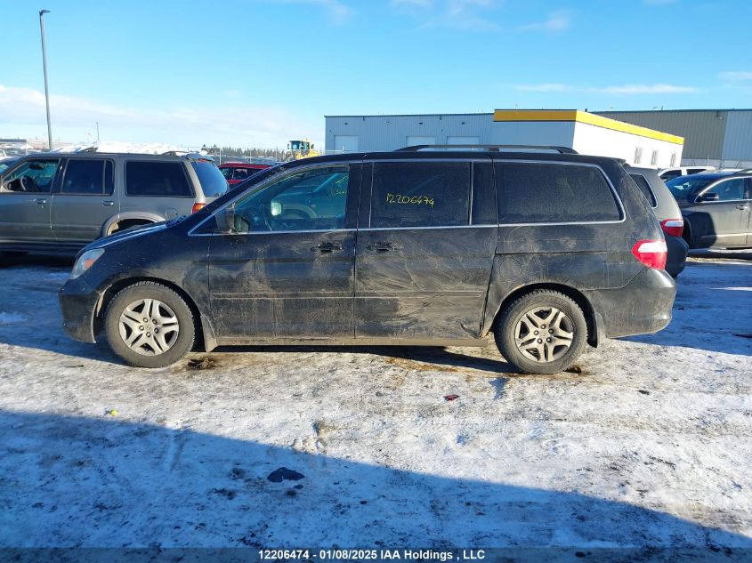 2007 Honda Odyssey Exl VIN: 5FNRL38787B511596 Lot: 12206474