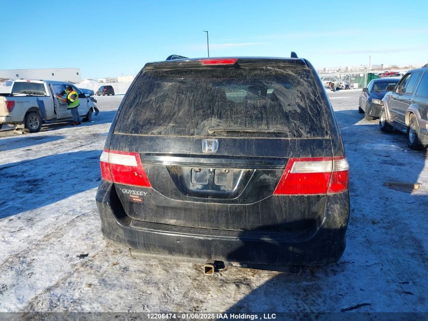 2007 Honda Odyssey Exl VIN: 5FNRL38787B511596 Lot: 12206474