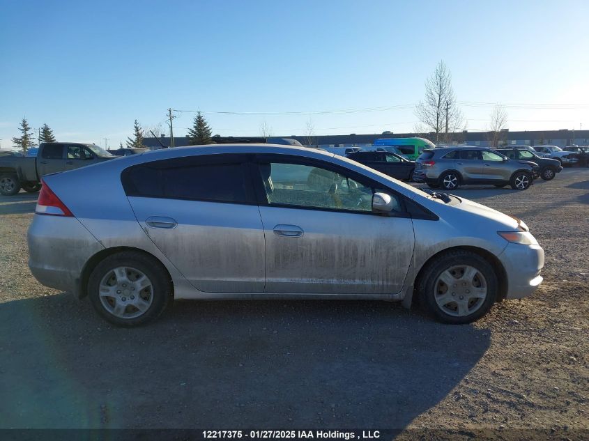 2010 Honda Insight Ex VIN: JHMZE2H71AS801630 Lot: 12217375