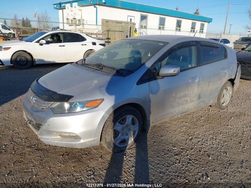 2010 Honda Insight Ex VIN: JHMZE2H71AS801630 Lot: 12217375