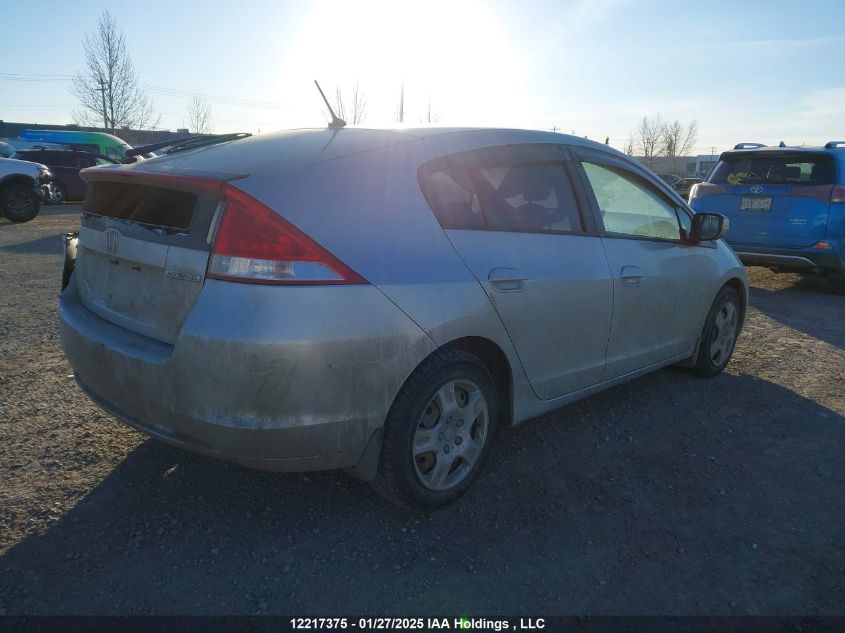 2010 Honda Insight Ex VIN: JHMZE2H71AS801630 Lot: 12217375