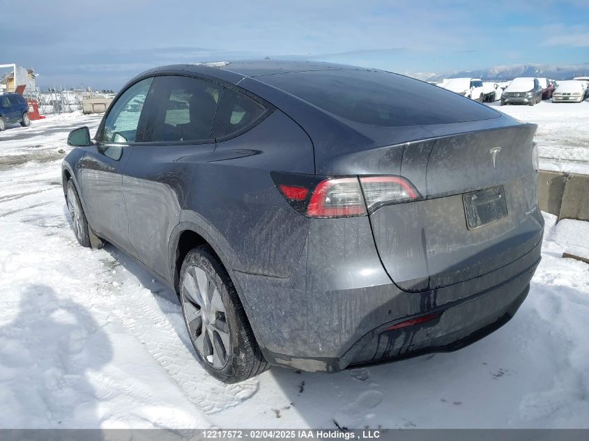 2023 Tesla Model Y VIN: LRWYGDEE2PC107468 Lot: 12217572