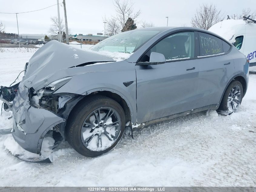 2024 Tesla Model Y VIN: 7SAYGDEE1RF205242 Lot: 12219746