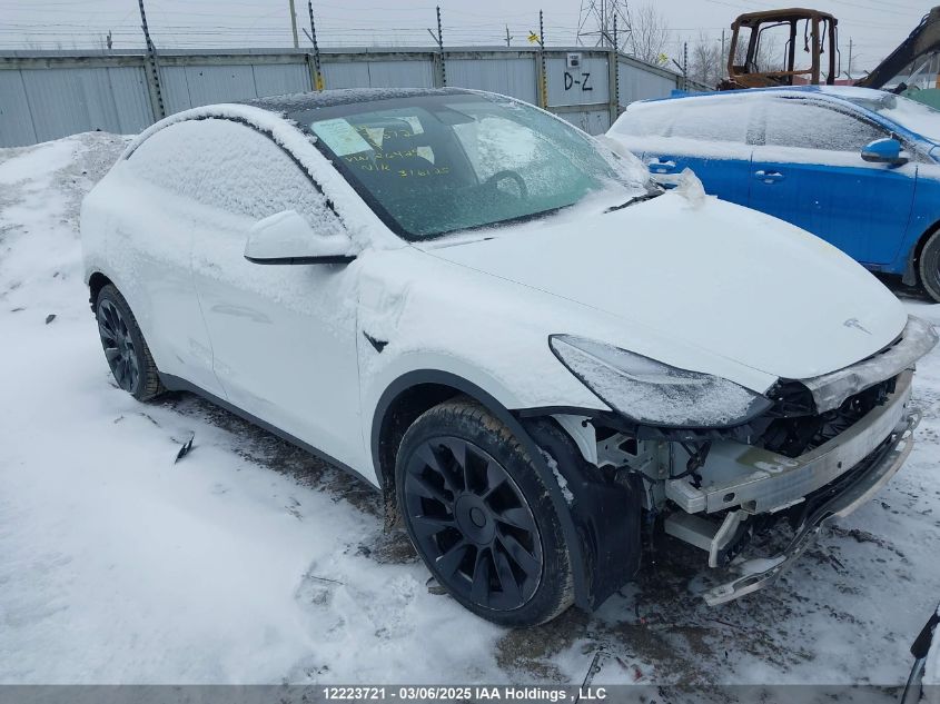 2021 Tesla Model Y VIN: 5YJYGDEE7MF264298 Lot: 12223721