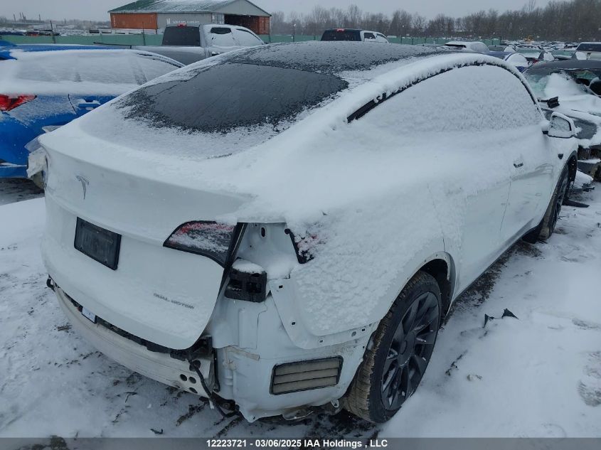 2021 Tesla Model Y VIN: 5YJYGDEE7MF264298 Lot: 12223721