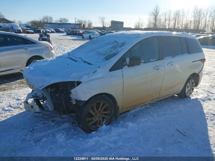 2012 Mazda Mazda5 Gs VIN: JM1CW2CLXC0101497 Lot: 12224911