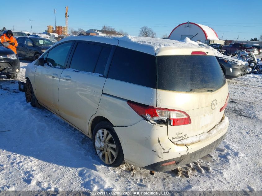 2012 Mazda Mazda5 Gs VIN: JM1CW2CLXC0101497 Lot: 12224911