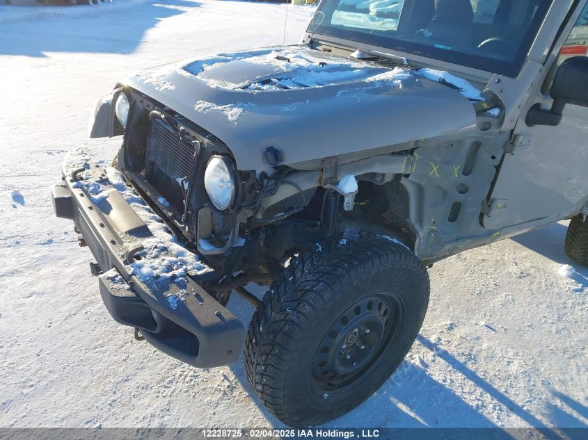 2016 Jeep Wrangler Sahara VIN: 1C4AJWBG2GL256860 Lot: 12228725