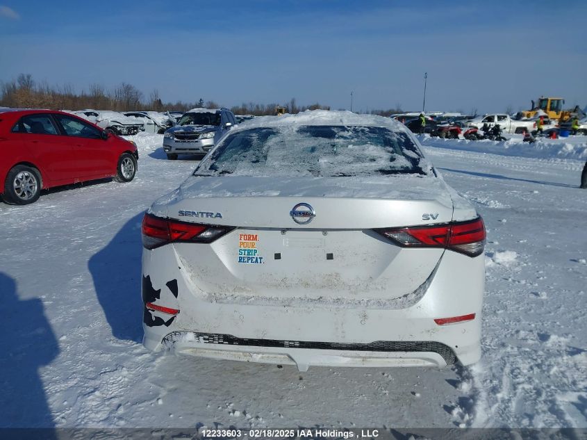 2020 Nissan Sentra VIN: 3N1AB8CV5LY295419 Lot: 12233603