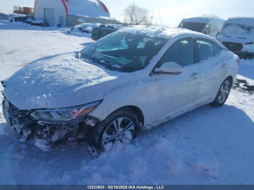 2020 Nissan Sentra VIN: 3N1AB8CV5LY295419 Lot: 12233603