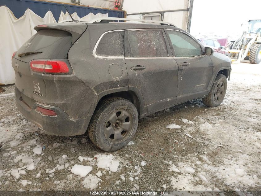 2015 Jeep Cherokee Limited VIN: 1C4PJMDS0FW696881 Lot: 12240235