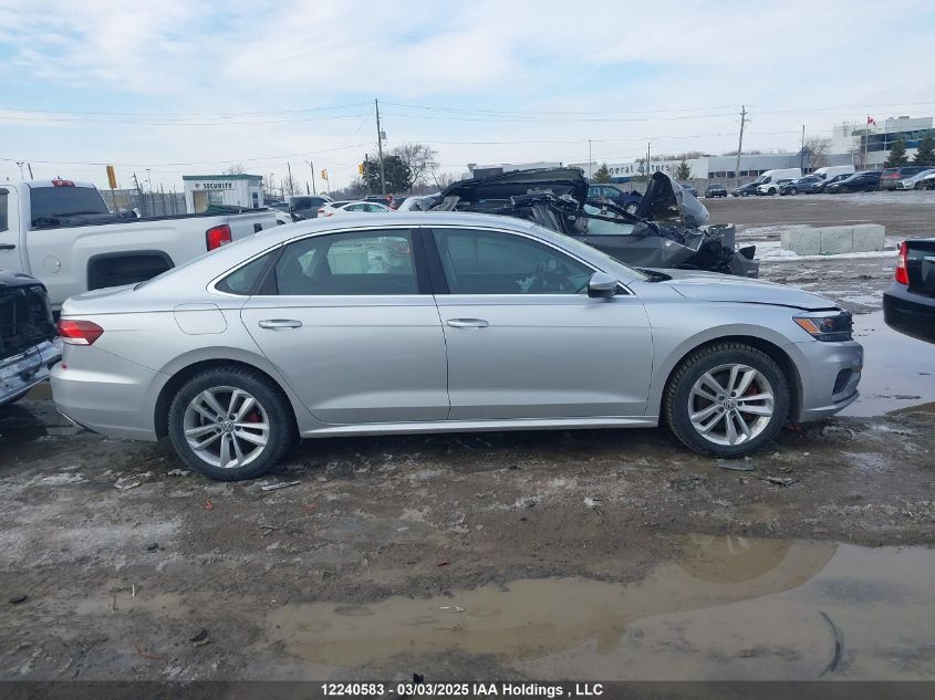 2021 Volkswagen Passat Highline VIN: 1VWBA7A36MC013019 Lot: 12240583