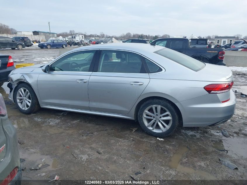 2021 Volkswagen Passat Highline VIN: 1VWBA7A36MC013019 Lot: 12240583