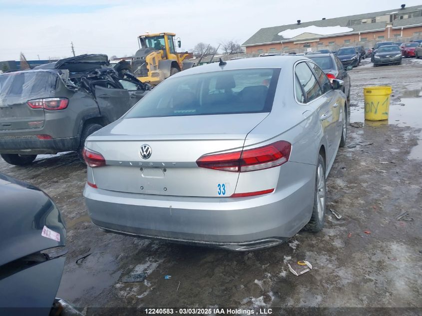 2021 Volkswagen Passat Highline VIN: 1VWBA7A36MC013019 Lot: 12240583