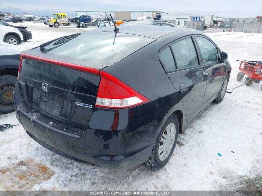 2010 Honda Insight VIN: JHMZE2H59AS801700 Lot: 12241876