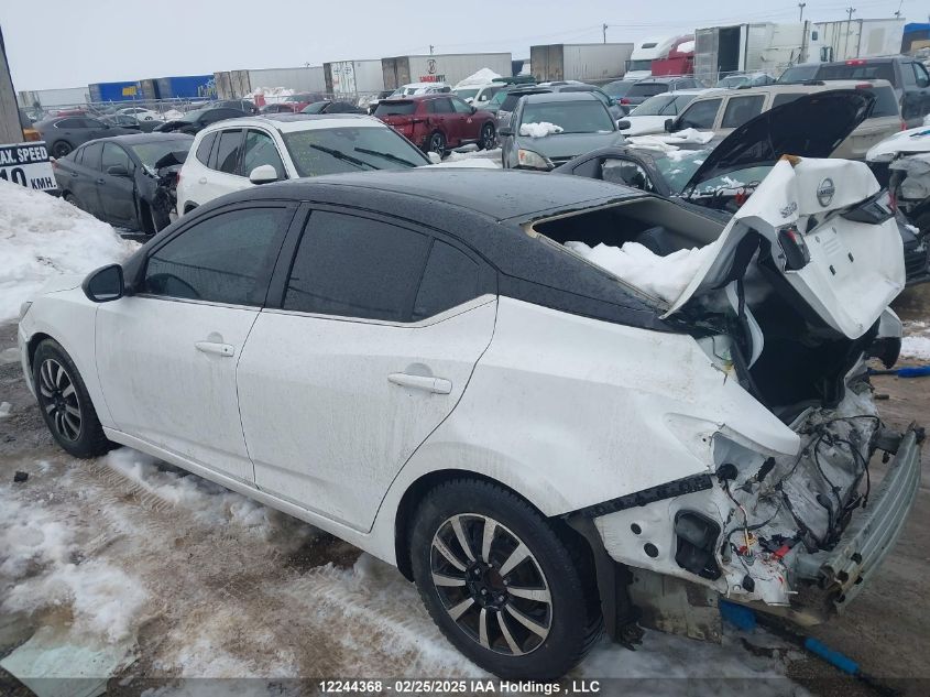 2022 Nissan Sentra S VIN: 3N1AB8BV0NY267046 Lot: 12244368