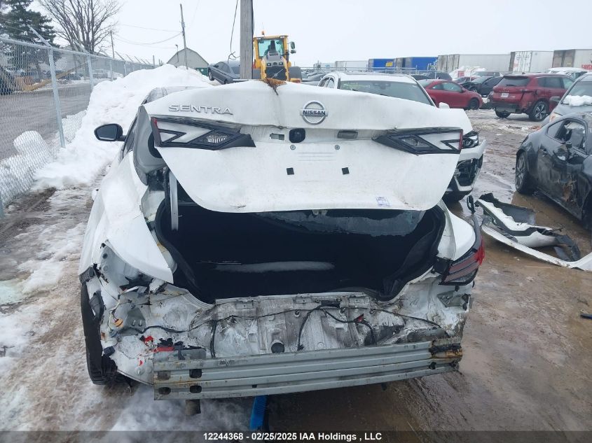 2022 Nissan Sentra S VIN: 3N1AB8BV0NY267046 Lot: 12244368