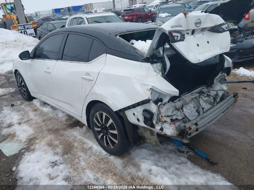 2022 Nissan Sentra S VIN: 3N1AB8BV0NY267046 Lot: 12244368