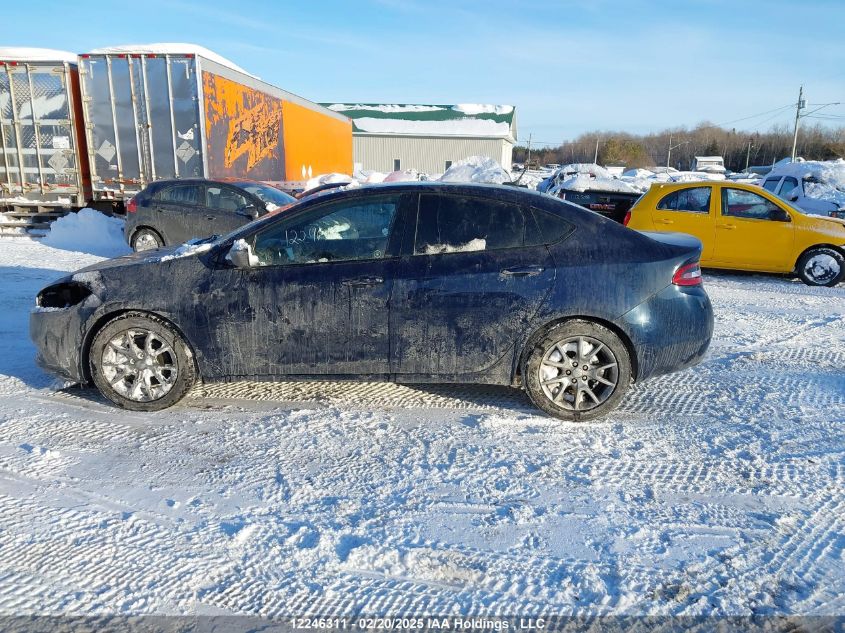 2015 Dodge Dart Sxt VIN: 1C3CDFBB3FD247506 Lot: 12246311