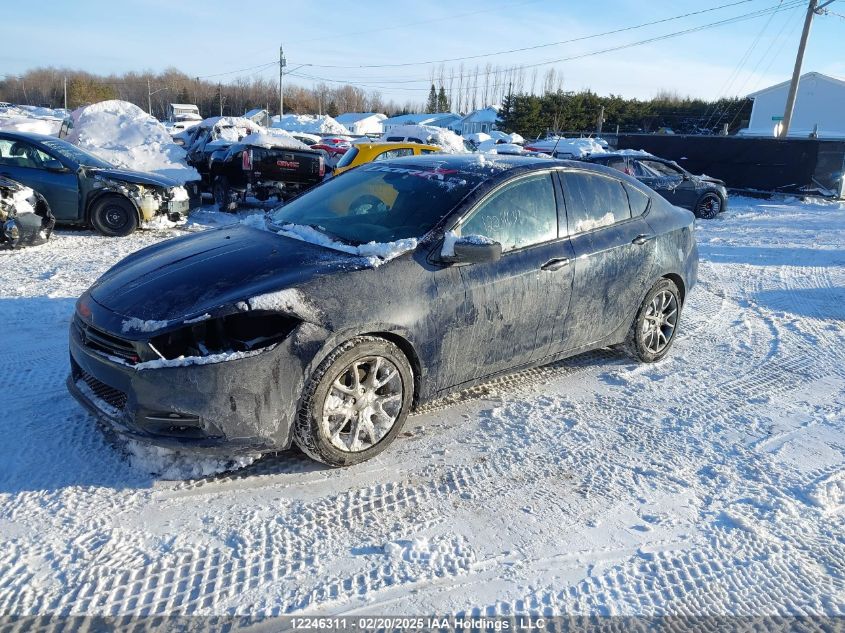 2015 Dodge Dart Sxt VIN: 1C3CDFBB3FD247506 Lot: 12246311