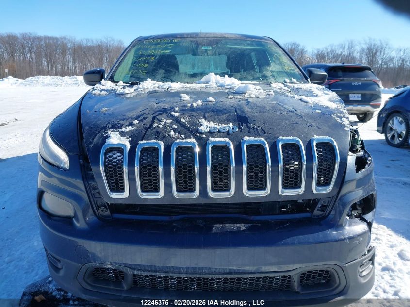 2014 Jeep Cherokee Sport VIN: 1C4PJLAS2EW116043 Lot: 12246375