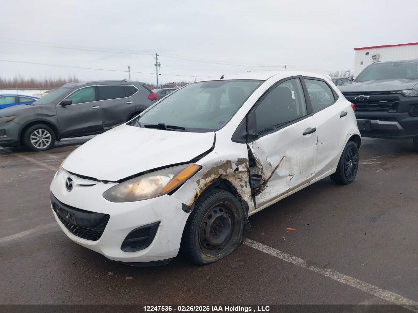 2011 Mazda Mazda2 Gs/Gx VIN: JM1DE1HY1B0107435 Lot: 12247536