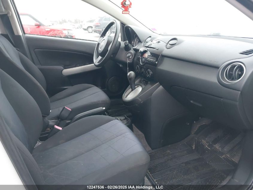 2011 Mazda Mazda2 Gs/Gx VIN: JM1DE1HY1B0107435 Lot: 12247536