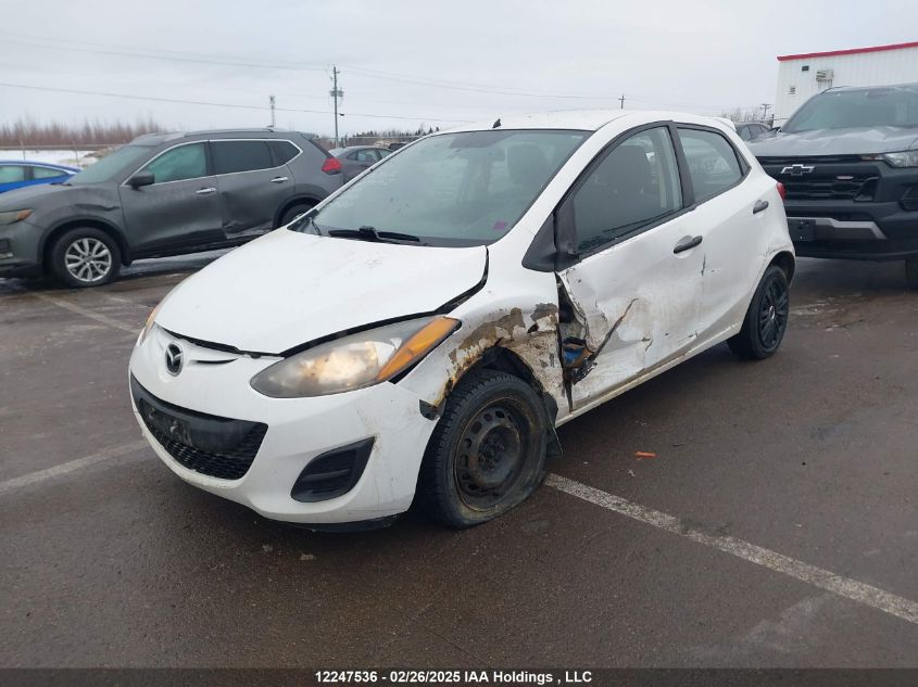 2011 Mazda Mazda2 Gs/Gx VIN: JM1DE1HY1B0107435 Lot: 12247536