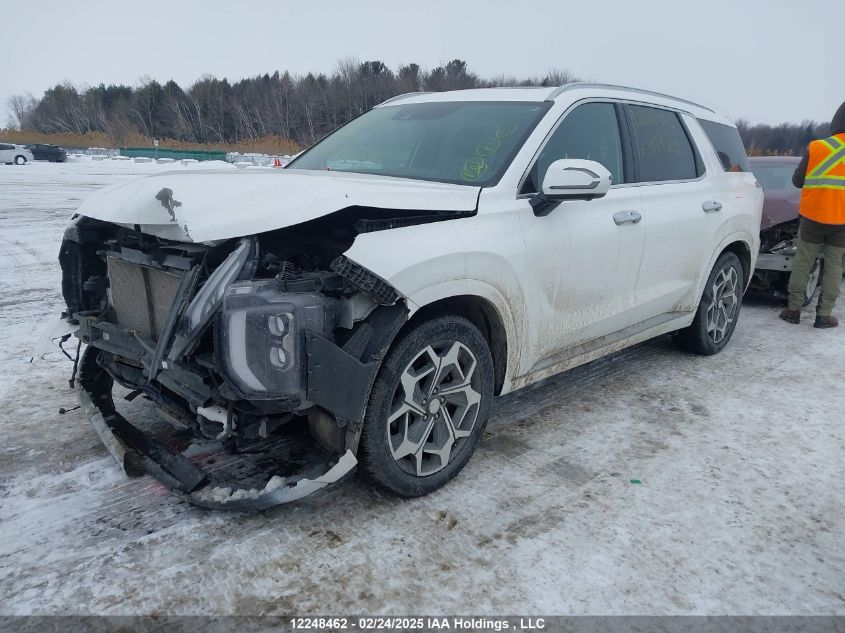 2021 Hyundai Palisade VIN: KM8R5DHE2MU307924 Lot: 12248462