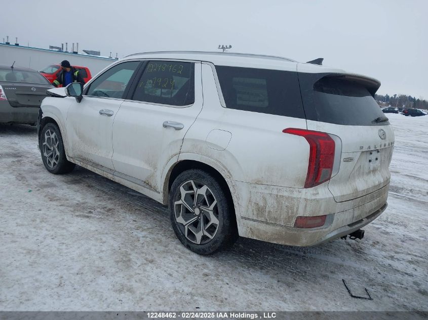 2021 Hyundai Palisade VIN: KM8R5DHE2MU307924 Lot: 12248462