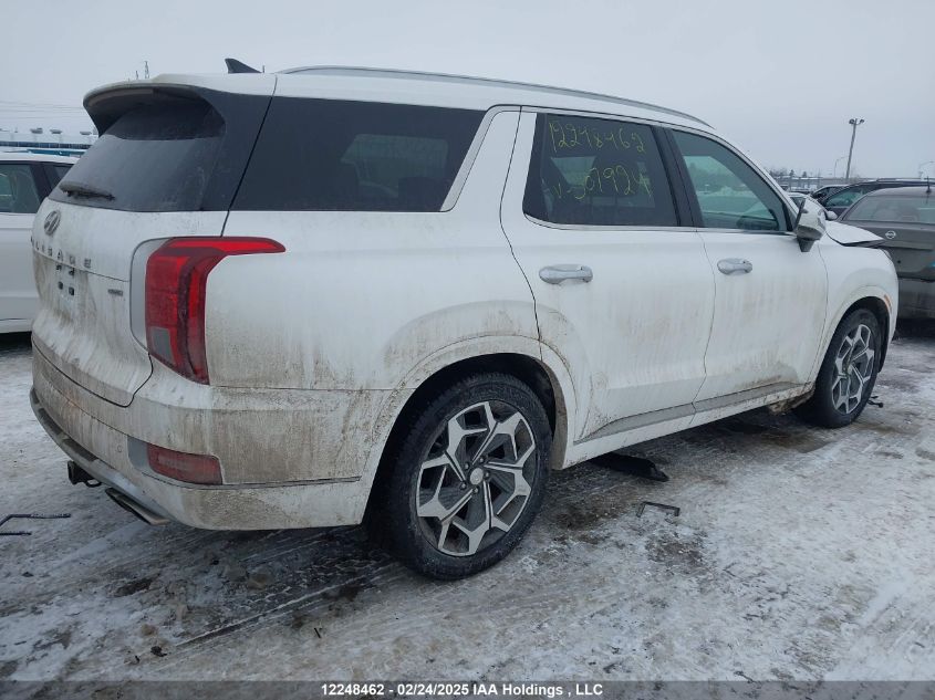 2021 Hyundai Palisade VIN: KM8R5DHE2MU307924 Lot: 12248462