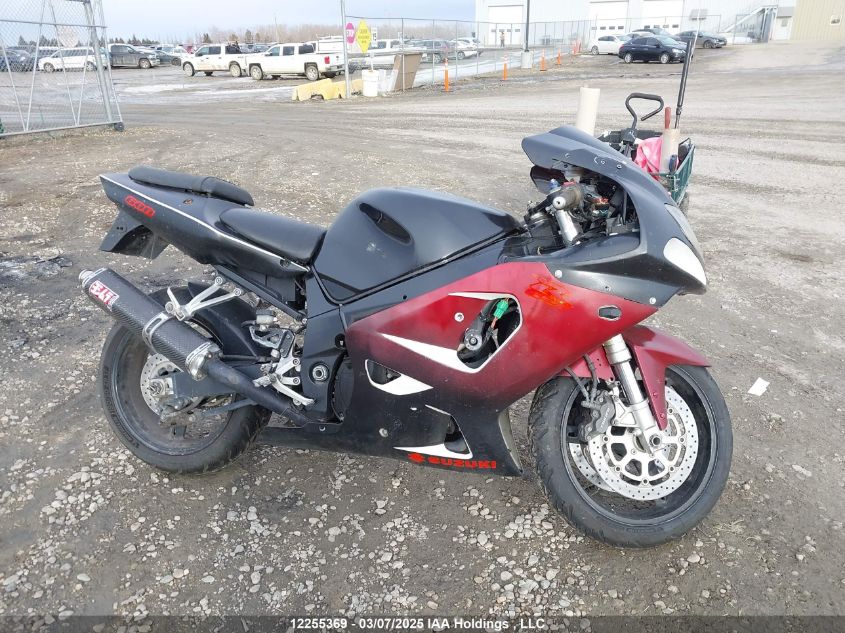 2001 Suzuki Gsx-R600 VIN: JS1GN7BA312103220 Lot: 12255369