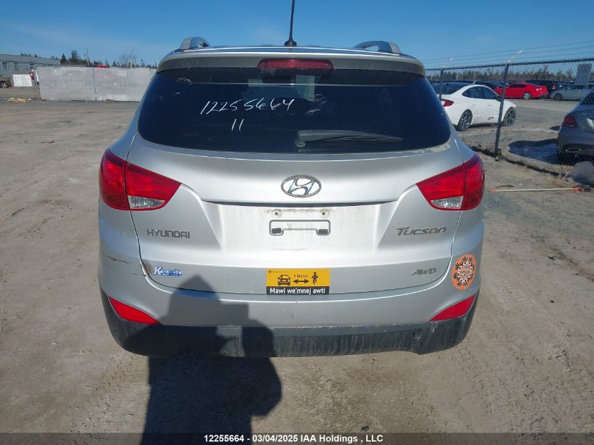 2011 Hyundai Tucson Gls/Limited VIN: KM8JUCAC1BU166005 Lot: 12255664