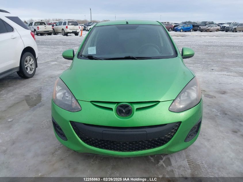 2011 Mazda Mazda2 VIN: JM1DE1HYXB0117719 Lot: 12255863