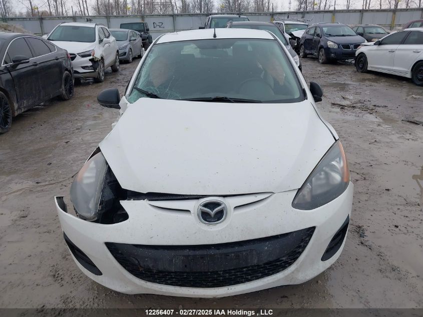 2011 Mazda Mazda2 Gs/Gx VIN: JM1DE1HYXB0106171 Lot: 12256407