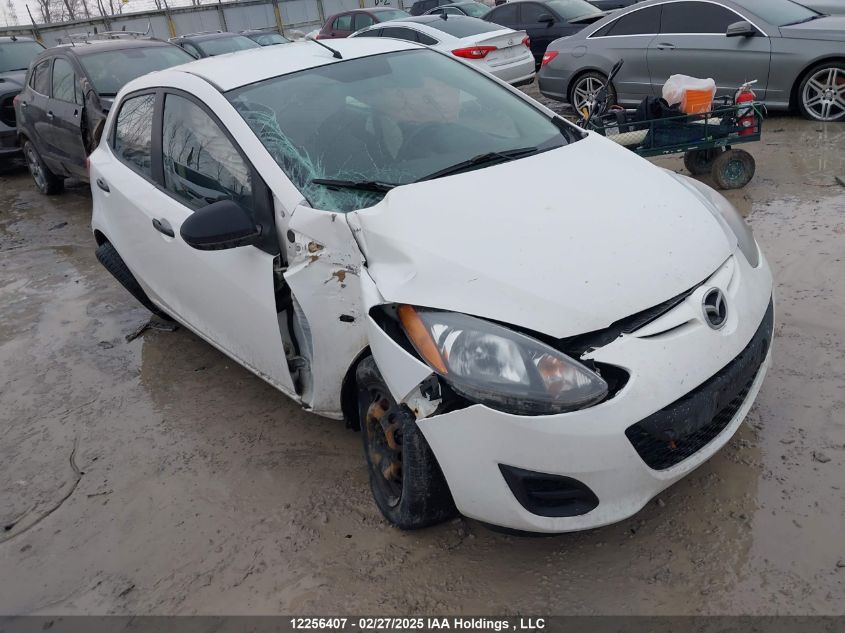 2011 Mazda Mazda2 Gs/Gx VIN: JM1DE1HYXB0106171 Lot: 12256407