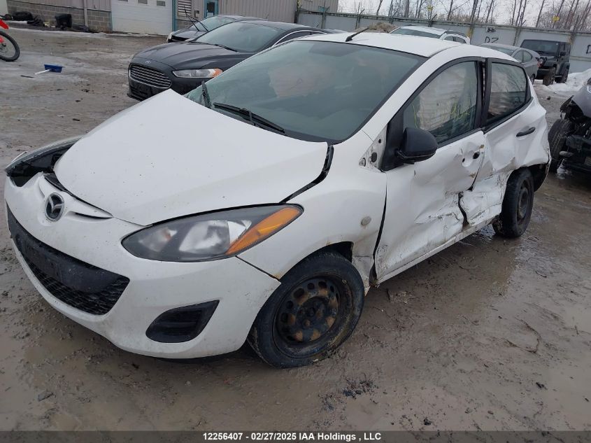 2011 Mazda Mazda2 Gs/Gx VIN: JM1DE1HYXB0106171 Lot: 12256407