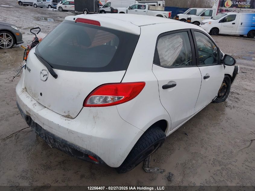 2011 Mazda Mazda2 Gs/Gx VIN: JM1DE1HYXB0106171 Lot: 12256407