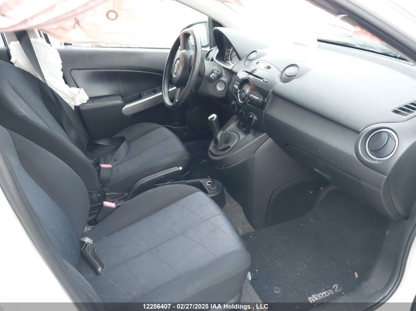 2011 Mazda Mazda2 Gs/Gx VIN: JM1DE1HYXB0106171 Lot: 12256407