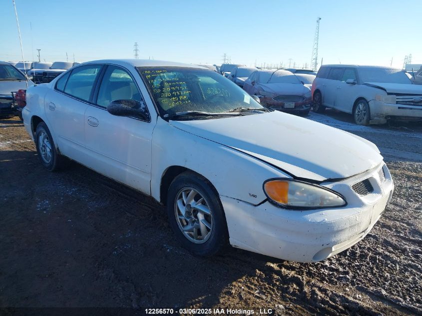 2005 Pontiac Grand Am Se VIN: 1G2NE52E25M209452 Lot: 12256570