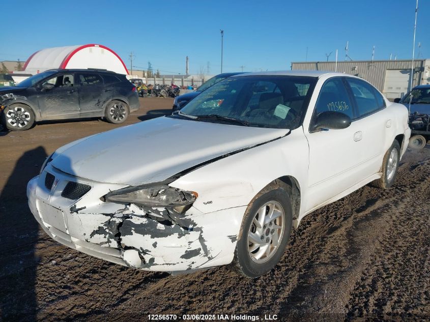 2005 Pontiac Grand Am Se VIN: 1G2NE52E25M209452 Lot: 12256570